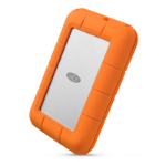 LaCie Rugged RAID Pro external hard drive 4 TB Grey, Orange