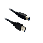 Biamp EasyConnect USB3-10-AB USB cable USB 3.2 Gen 1 (3.1 Gen 1) 3 m USB A USB B 5 Gbit/s Black