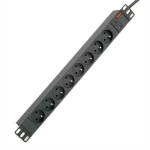 ROLINE 19.07.1626 power distribution unit (PDU) 8 AC outlet(s) Black