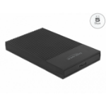 DeLOCK 42011 behuizing voor opslagstations HDD-/SSD-behuizing Zwart 2.5"