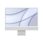Apple iMac Apple M M1 24" 4480 x 2520 pixels All-in-One PC 16 GB 512 GB SSD macOS Big Sur Wi-Fi 6 (802.11ax) Silver