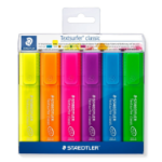 Staedtler 364 P WP6 marker 6 pc(s) Figured tip Multicolour