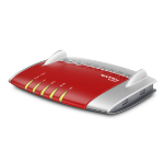 AVM FRITZ!Box 6490 Cable wireless router Dual-band (2.4 GHz / 5 GHz) Gigabit Ethernet Red