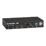 Black Box CONTROL 2 PCS WITH ONE KEYBOARD/MOUSE KVM switch