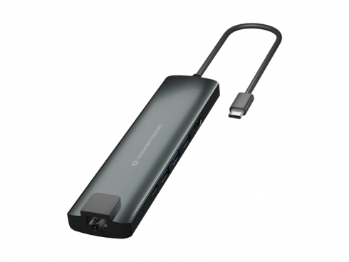 Image of Conceptronic DONN 9-in-1 Multifunctional USB Hub Adapter