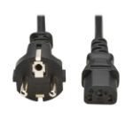Eaton P054-01M-EU power cable Black 1 m CEE7/7 IEC C13
