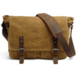 JLC Tan Messenger Bag