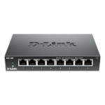 D-Link DES-108 Unmanaged Black