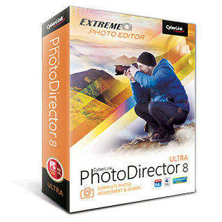 Cyberlink PhotoDirector 8 Ultra Graphic editor Full 1 license(s)