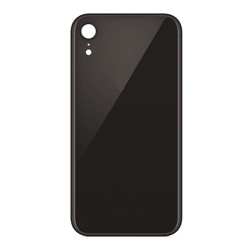 EU Product - iPhone XR Back Cover Glass (No Logo) - Black thumbnail