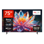 TCL T6C -UK 75 inch QLED 4K HDR 10+ Dolby Vision & Atmos Smart Fire TV