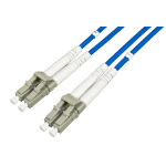 Alcasa LW-P8503 Glasvezel kabel 50 m LC OM3 Blauw