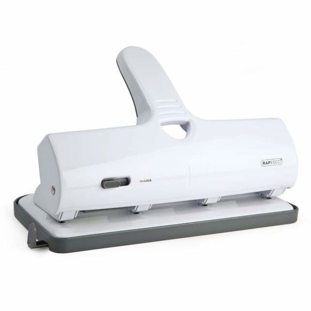 Image of Rapesco ALU 40 Heavy Duty hole punch White