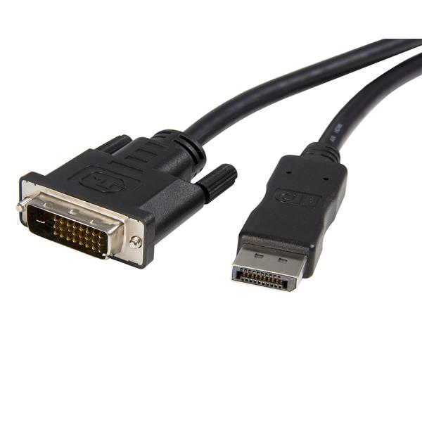 Image of StarTech.com 10ft (3m) DisplayPort to DVI Cable - DisplayPort to...