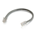 C2G 6" Cat6 networking cable Gray 5.91" (0.15 m) U/UTP (UTP)