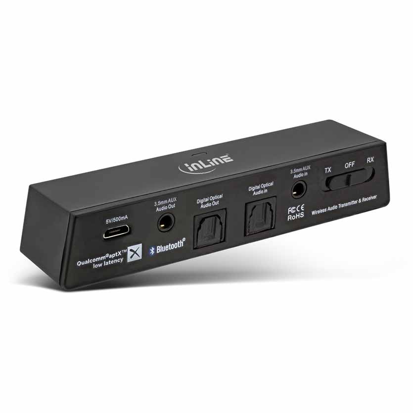 InLine 99151i BLUETOOTH AUDIO TRANSCEIVER (RECEIVER/TRANSMITTER) BT5.0 INLINE