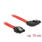 DeLOCK 83970 SATA cable 0.7 m SATA 7-pin Black, Red