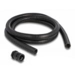 DeLOCK Cable protection sleeve 2 m x 21.2 mm with 2 x PG16 conduit fitting set black