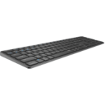 Rapoo E9800M keyboard Universal USB + Bluetooth QWERTY Dark Grey