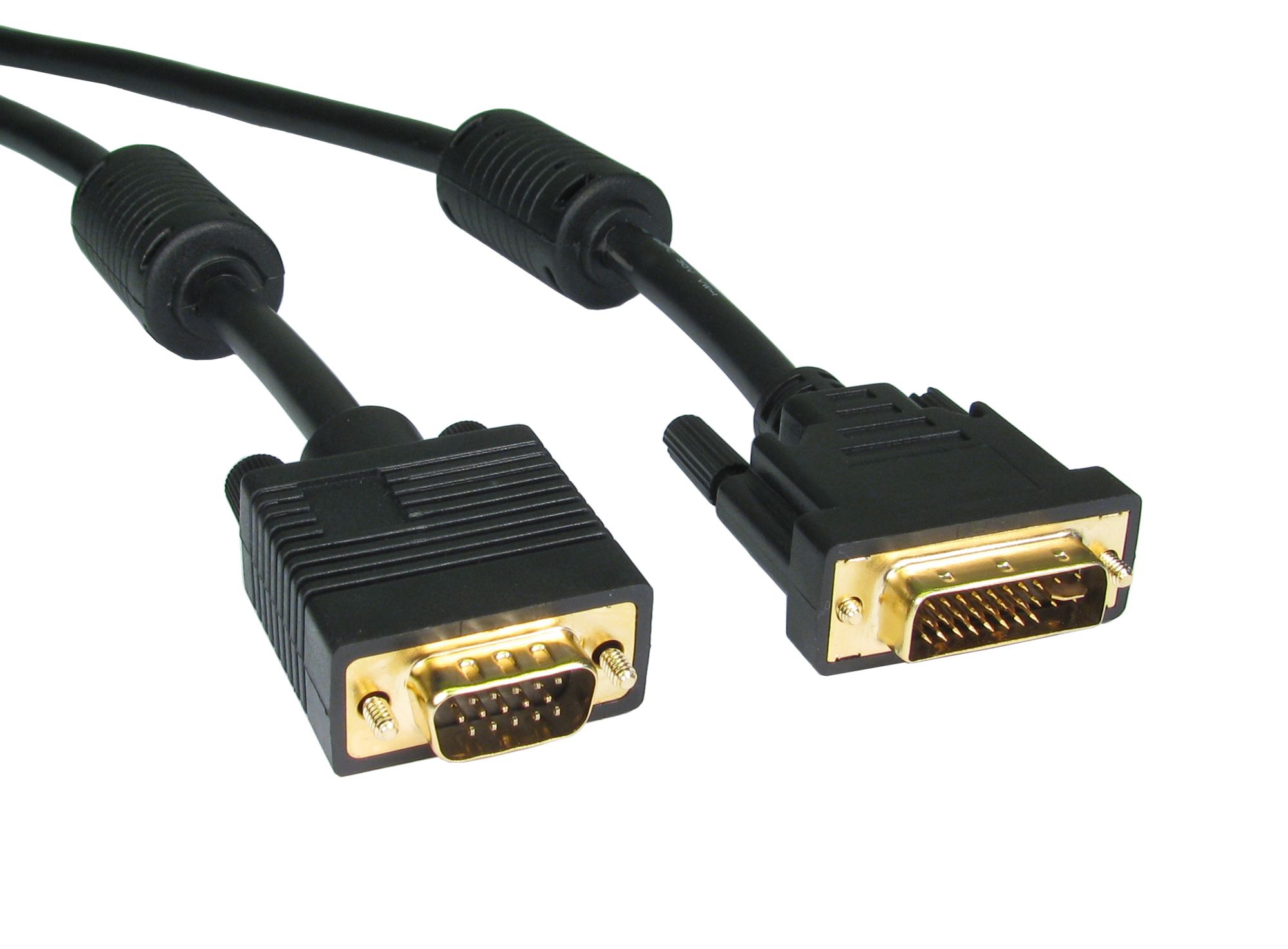 Cables Direct CDL-DV104 DVI cable 2 m DVI-I Black