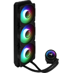 Aerocool MIRAGEL360 Liquid CPU Cooling 3x12cm ARGB Fan TDP 550W Black