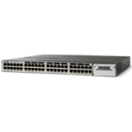 Cisco Catalyst 3750X, Refurbished Managed L3 Gigabit Ethernet (10/100/1000) Power over Ethernet (PoE) 1U Black, Silver