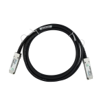 BlueOptics JH697A-BL InfiniBand en Glasvezelkabel 1 m QSFP Zwart