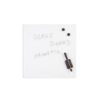Bi-Office GL150101 magnetic board Glass White