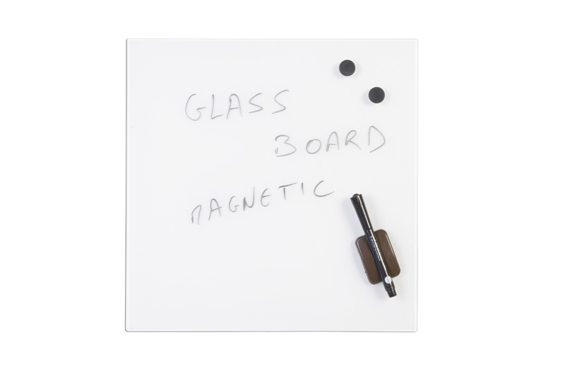 Photos - Dry Erase Board / Flipchart Bi-Office GL150101 magnetic board Glass White 