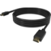 Vision TC 2MMDPHDMI/BL adaptador de cable de vídeo 2 m Mini DisplayPort HDMI tipo A (Estándar) Negro