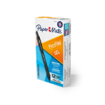 Papermate Profile Retractable Gel Pens, Medium Point (0.7mm)