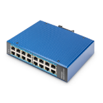 Digitus 16 Port Gigabit Ethernet Network Switch, Industrial, Unmanaged