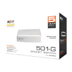 Nexxt Solutions Switch Nexxt Essential de 5 puertos Gigabit - 10 Gbps, 110/220 V