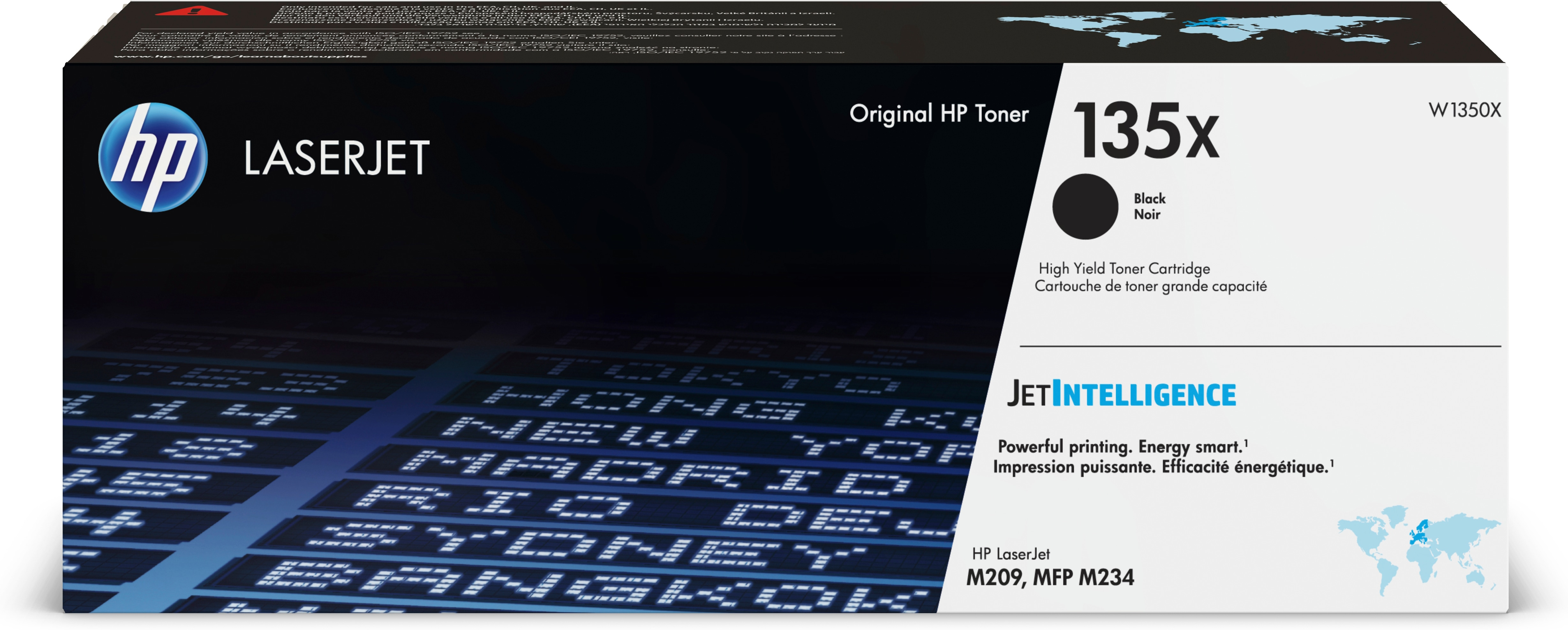Image of HP W1350X/135X Toner cartridge black high-capacity, 2.4K pages...