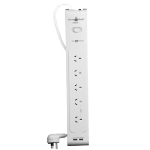 PowerShield ZapGuard 5 Way White 5 AC outlet(s) 240 V 1.2 m