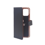 Celly Wally mobile phone case 15.5 cm (6.1") Folio Black, Brown