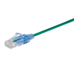 Monoprice 29462 networking cable Green 5.91" (0.15 m) Cat6a U/UTP (UTP)