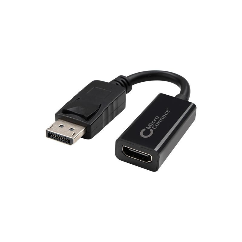 Microconnect Black Dphdmi2 Video Cable Adapter 0.05 M Displayport Hdmi