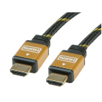 ROLINE HDMI/HDMI, 10 m HDMI kabel HDMI Type A (Standaard) Zwart
