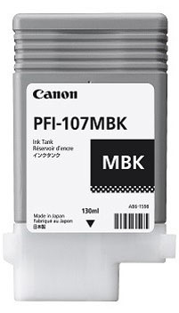 Image of Canon 6704B001/PFI-107MBK Ink cartridge black matt 130ml for Canon...