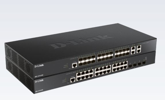 Image of D-Link DXS-1210-28S network switch Managed L2/L3 10G Ethernet...