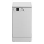 Beko Freestanding Slimline Dishwasher - Quick&Shine�, White