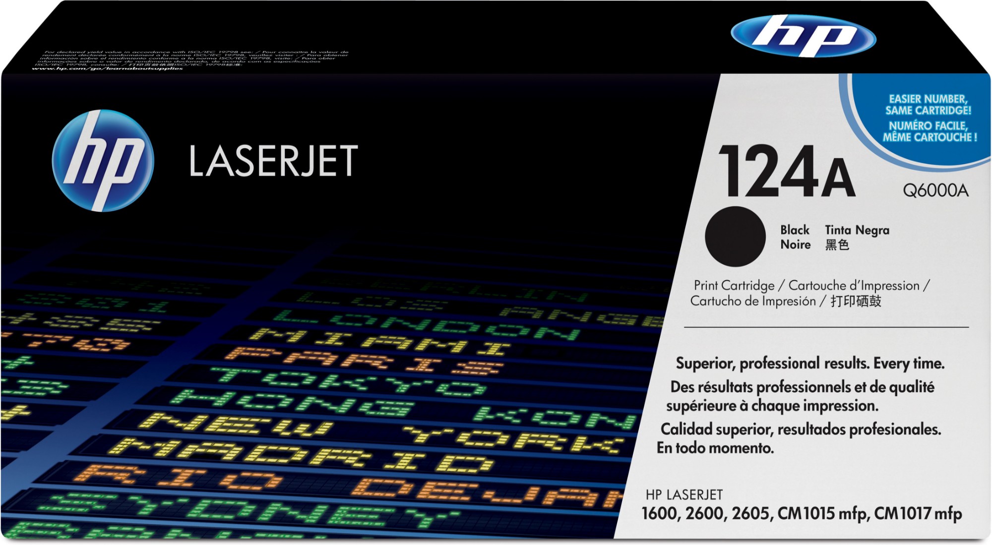 HP Q6000A/124A Toner cartridge black, 2.5K pages/5% for HP Color LaserJet 2600