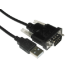 Cables Direct CDLSB-901 serial cable Black 1 m USB Type-A DB-9