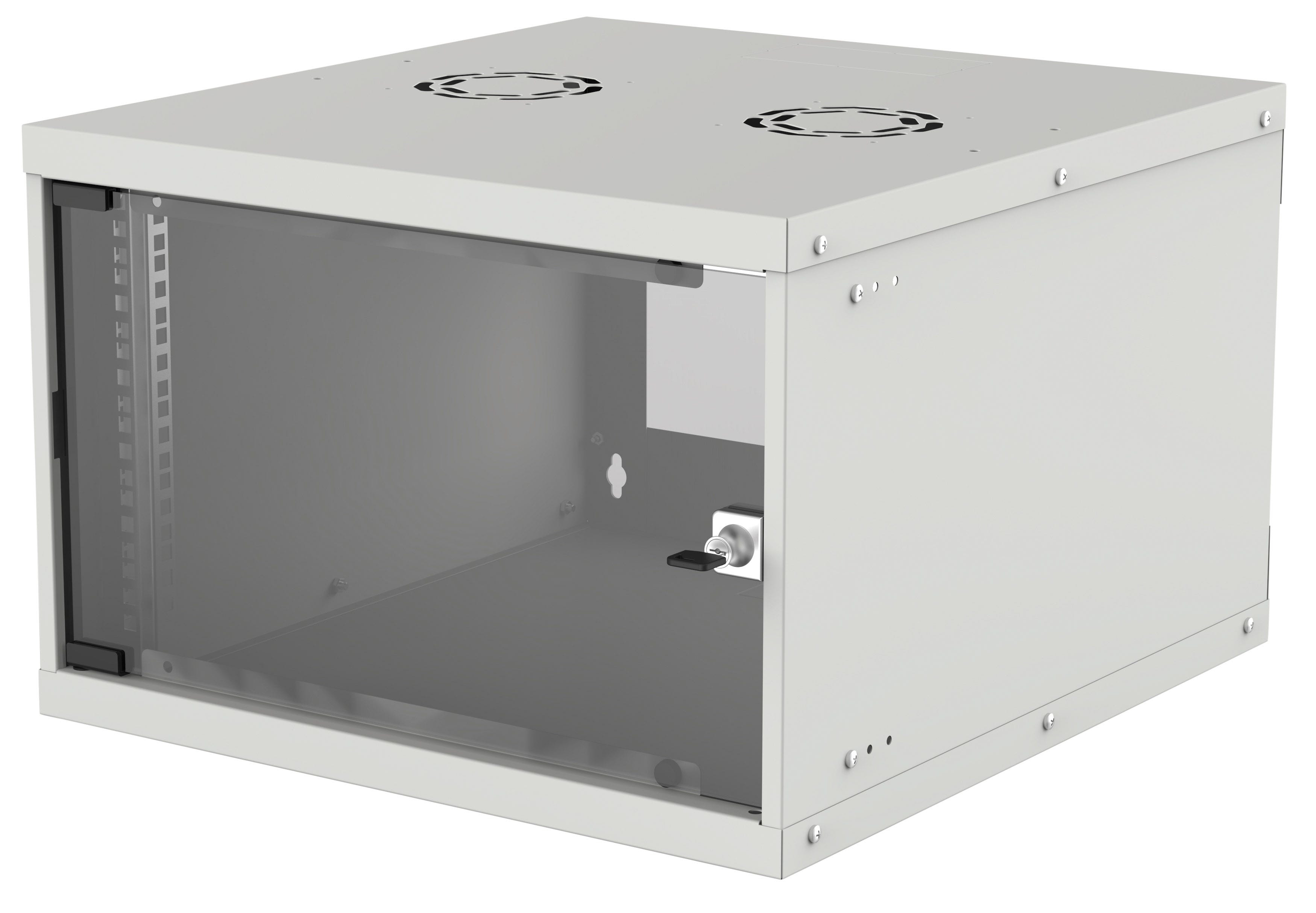 Image of Intellinet Network Cabinet, Wall Mount (Basic), 6U, Usable Depth...