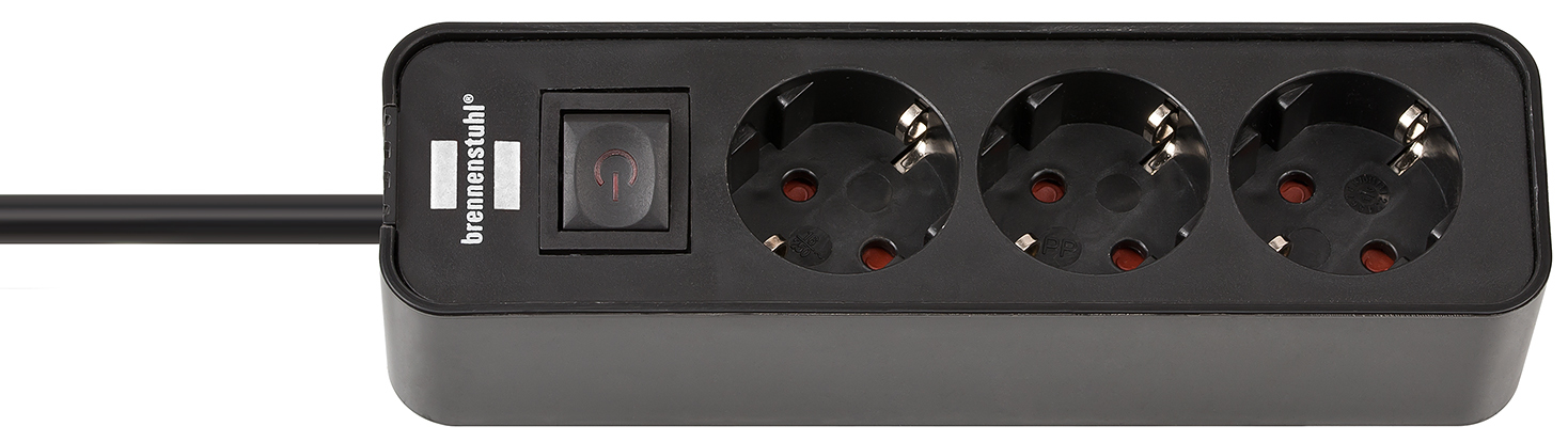 Brennenstuhl 1153230000 power extension 1.5 m 3 AC outlet(s) Indoor