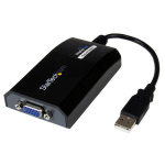 StarTech.com USB2VGAPRO2 USB graphics adapter 1920 x 1200 pixels Black