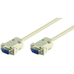 Microconnect SCSEHH3 serial cable White 3 m DB9 M