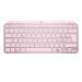 Logitech MX Keys Mini Tastatur Büro RF Wireless + Bluetooth QWERTY Italienisch Pink