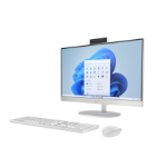 HP 24-cr1010na Intel Core Ultra 7 155U 60.5 cm (23.8") 1920 x 1080 pixels All-in-One PC 32 GB DDR5-SDRAM 1 TB SSD Windows 11 Home Wi-Fi 6 (802.11ax) White